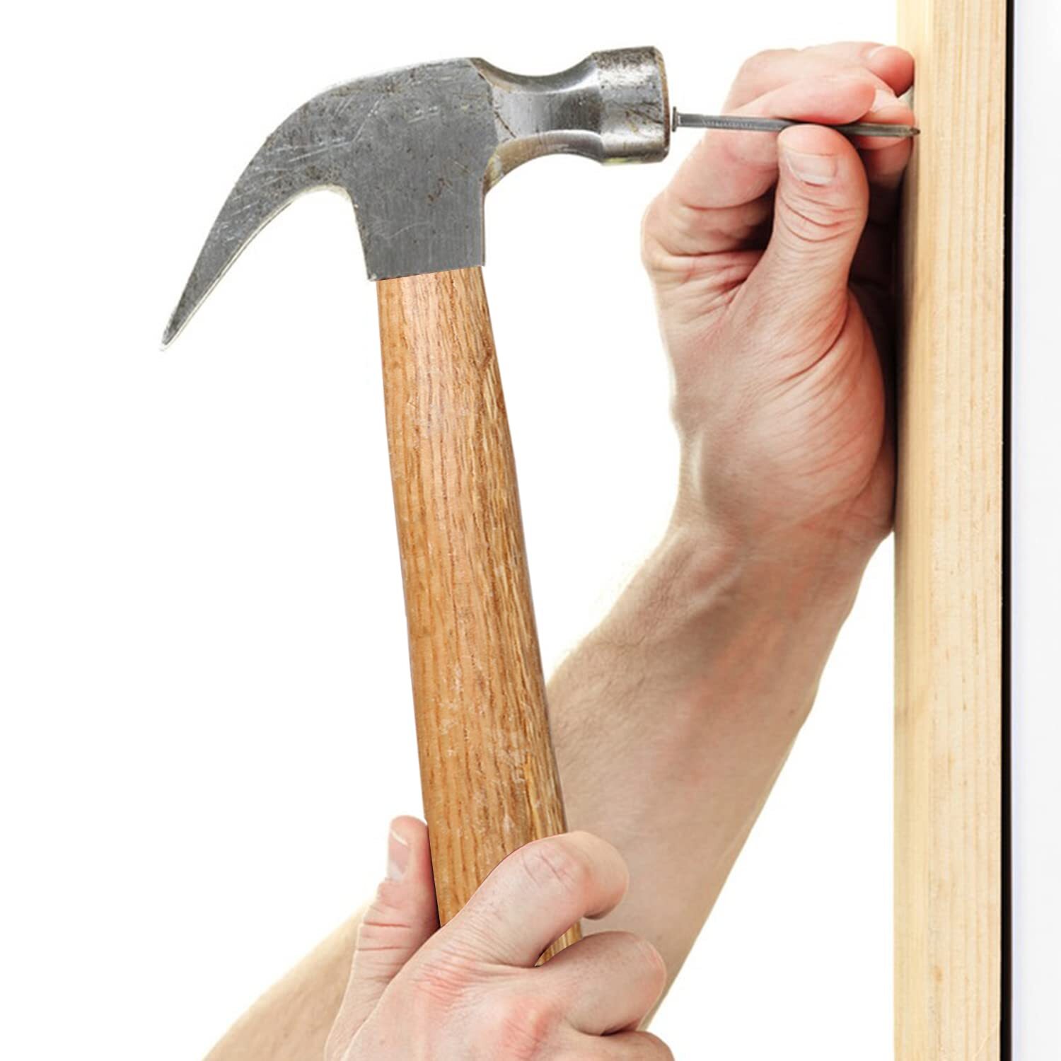 Wood Hammer Handle, 7 Pack Replacement Hammer Handles, Easy to Install, Durable