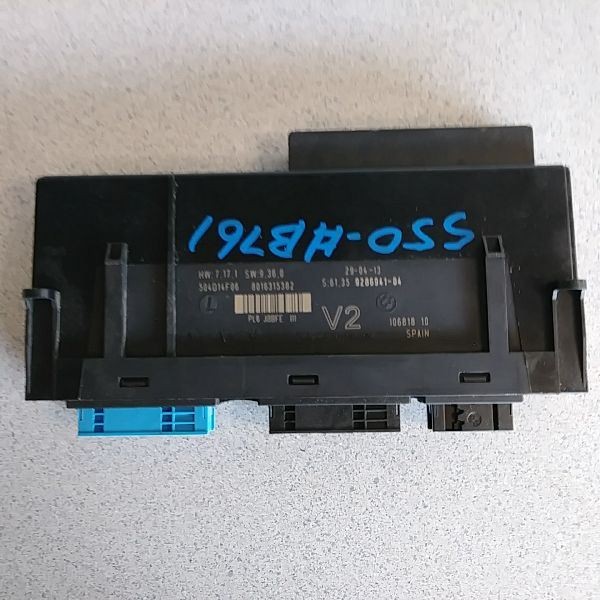 2013 BMW 550 BCM comfort module 9286941