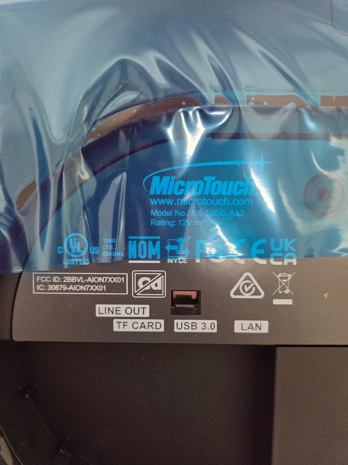 MicroTouch IC-156P-AA2 Android 15.3" All-in-One Touch Screen Computer Returns OK