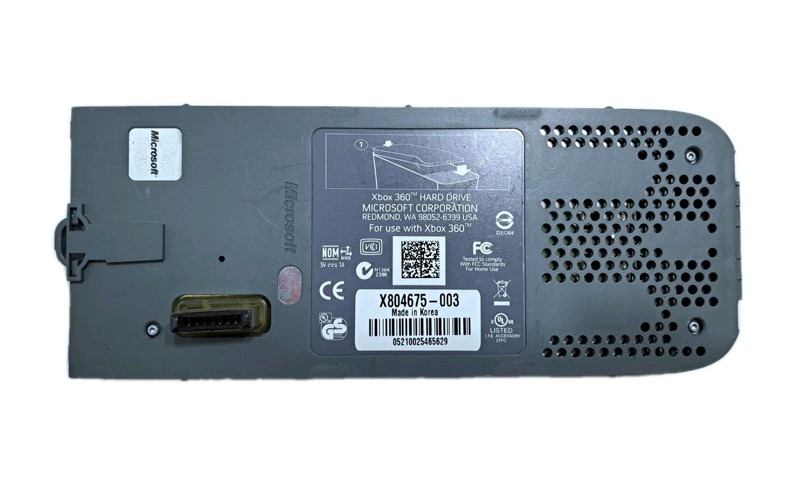 Official Microsoft Xbox 360 Fat 20GB HDD External Hard Drive