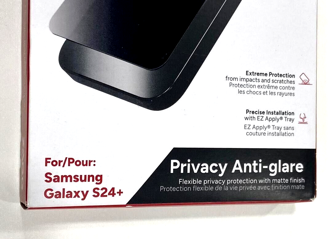 Zagg Invisible Shield Privacy Screen Protector for Galaxy S24 Plus