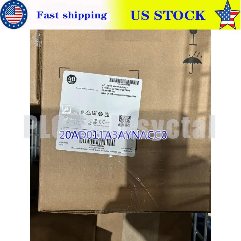 1PC 20AD011A3AYNACC0 PowerFlex 70 AC Drive 14 A at 10 Hp 20A