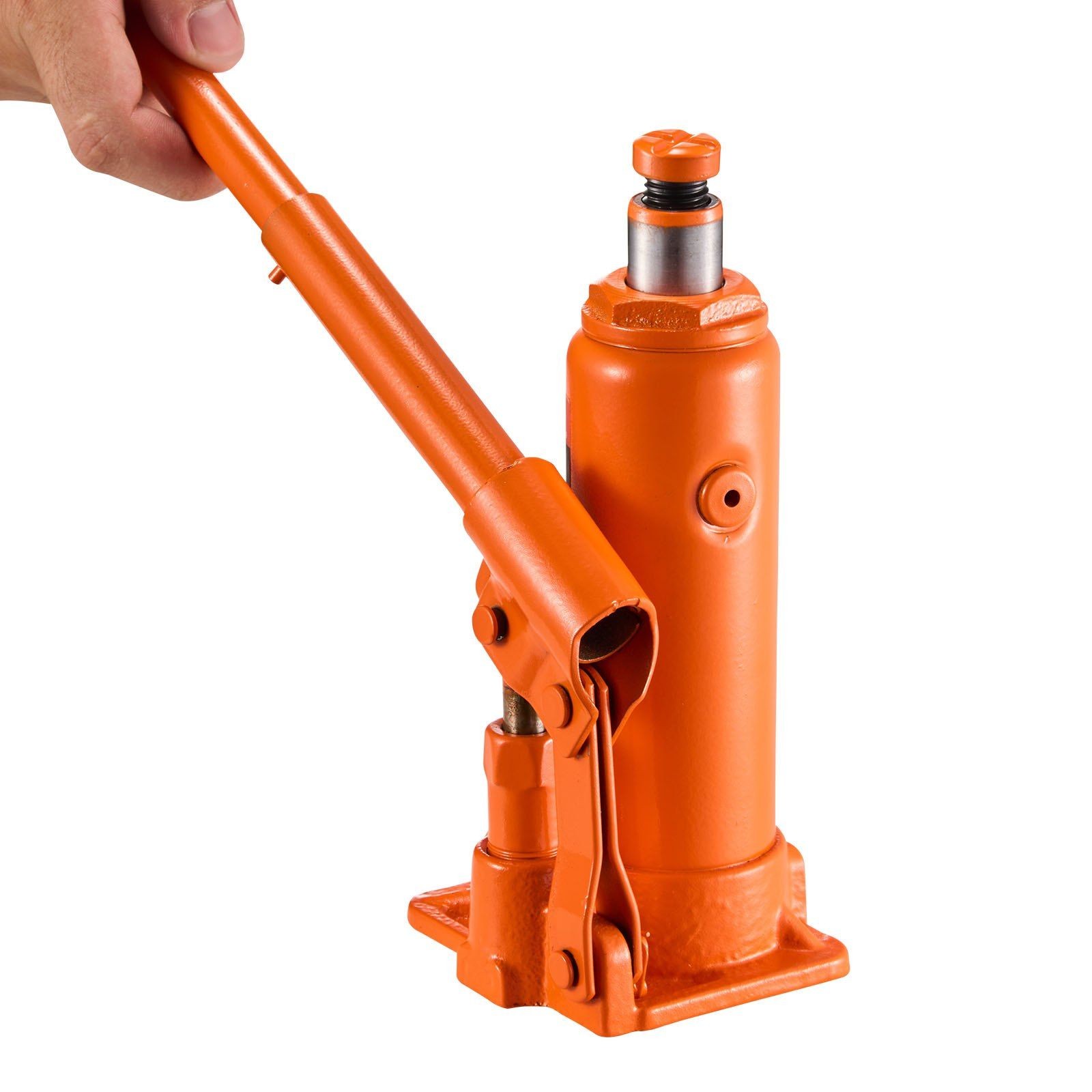High-Lift 4Ton Hydraulic Bottle Jack 7.3-13.8in Range Compact Design