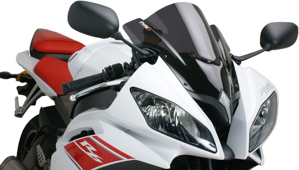 YAMAHA YZF-R6 2008-2016 PUIG WINDSCREEN Z-RACING DARK SMOKE