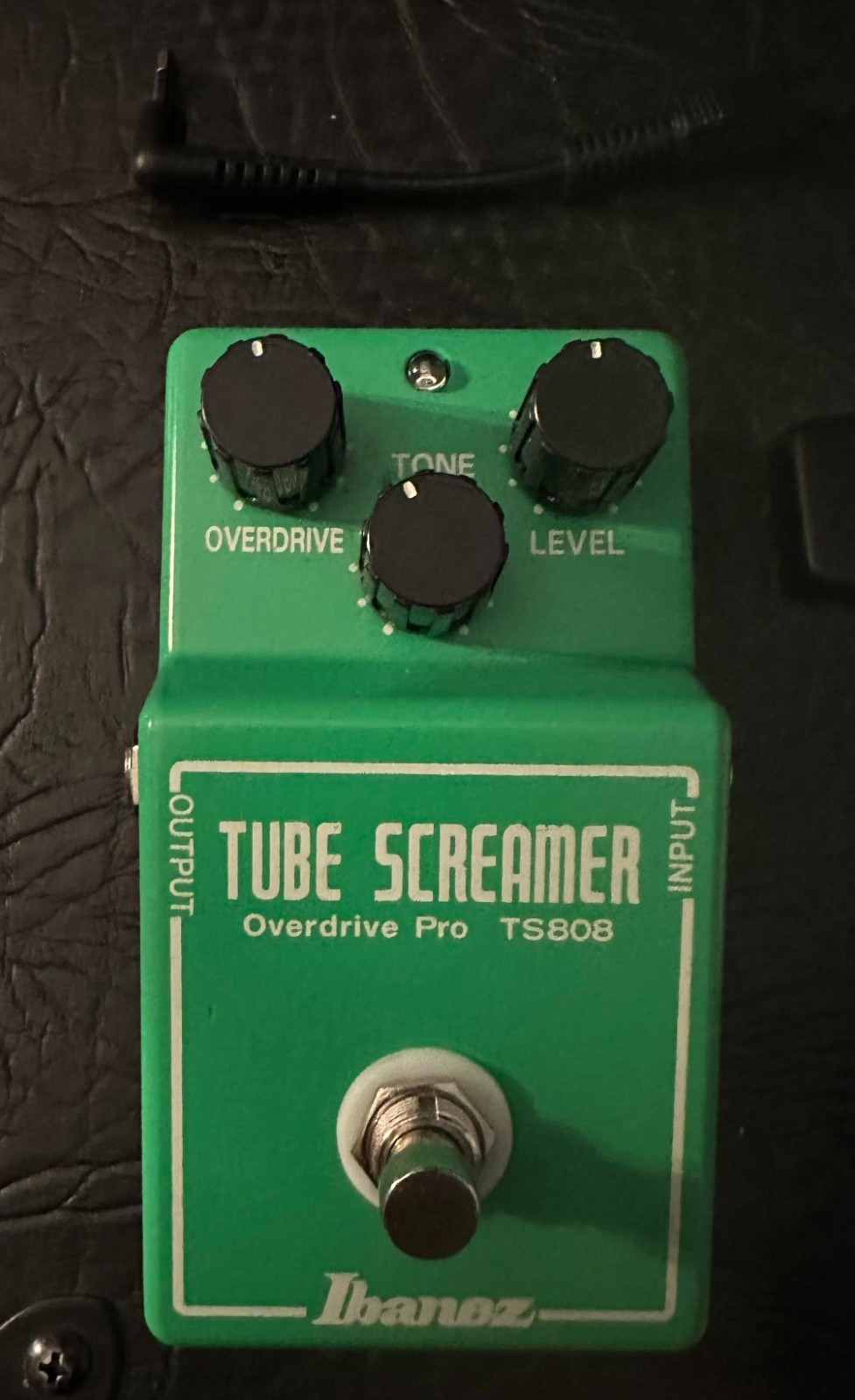 Ibanez Tube Screamer TS-808 overdrive pedal, true bypass, JRC4558D chip