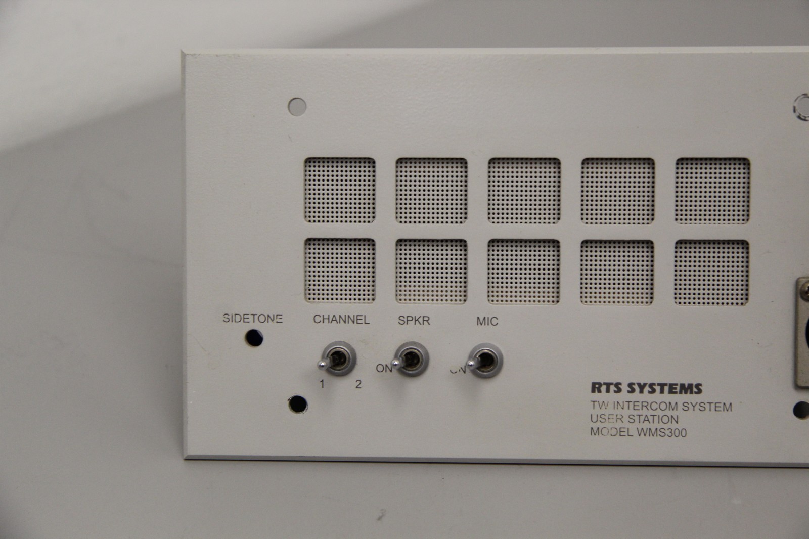 RTS WMS300 TW Intercom System Wall Mount User Station