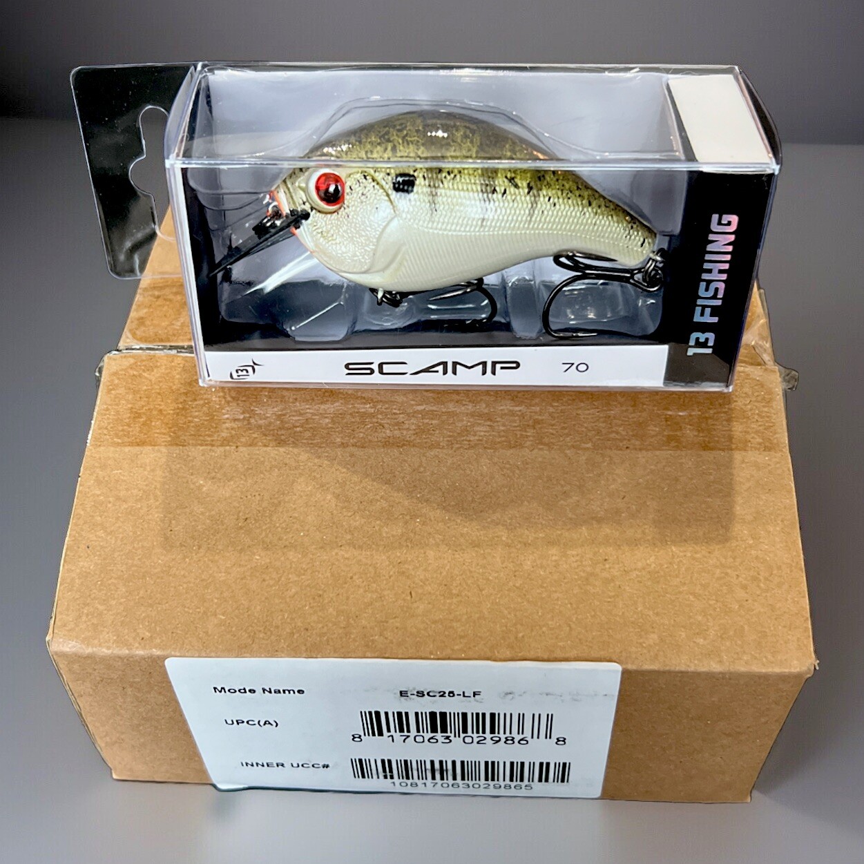 13 Fishing SCAMP 70 "Louisiana Frog Cakes” E-SC25-LF  2-3/4" Floating Lures
