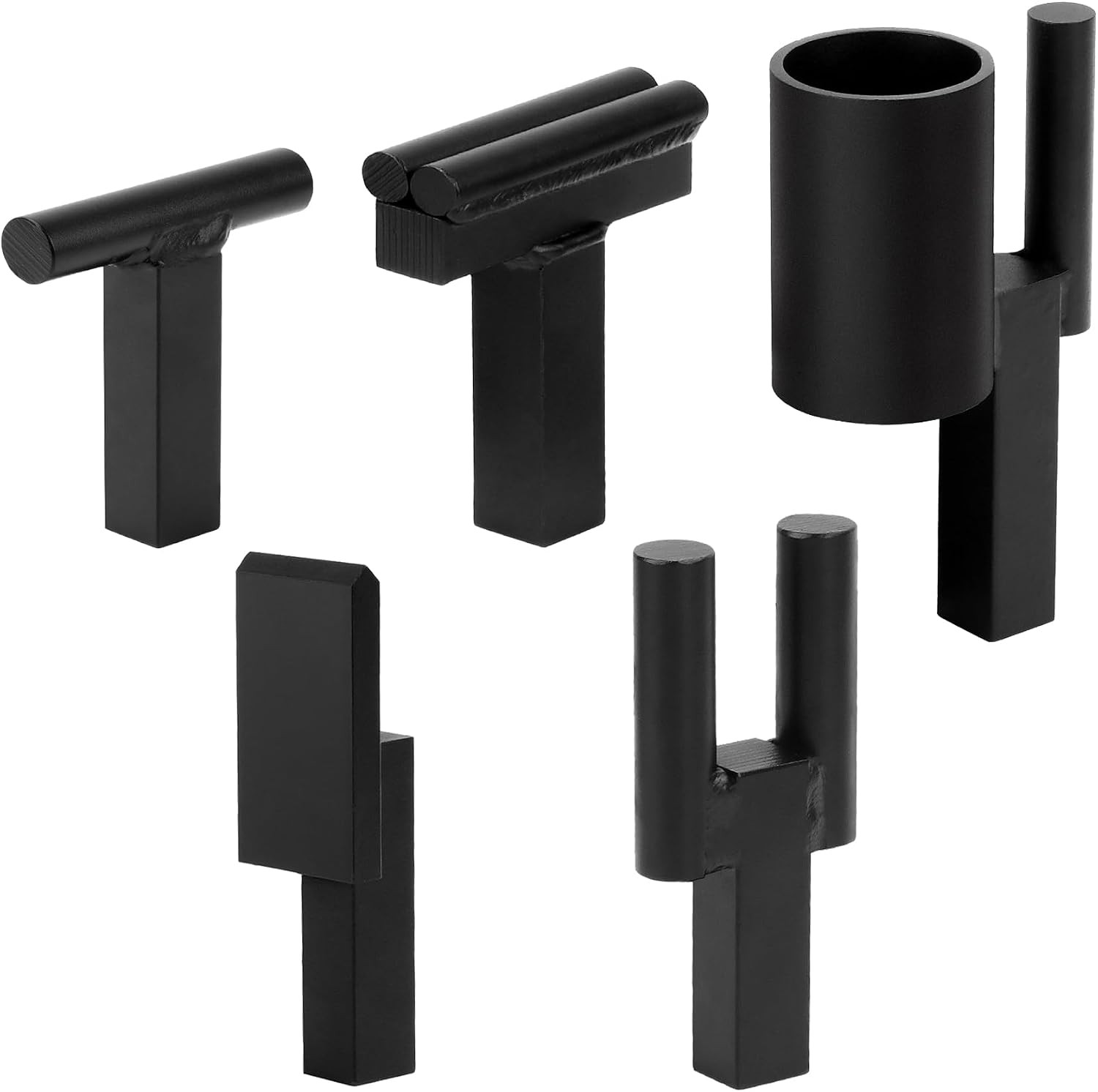 1 Inch Blacksmith Anvil Hardy Hole Tools Set Blacksmithing Forge Forging Tool