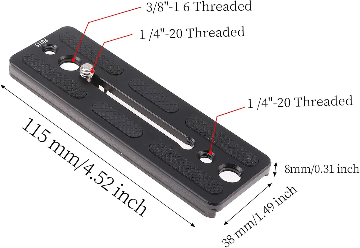 Quick Release Plate 115Mm for DJI Ronin SC Gimbal Stabilizer Camera