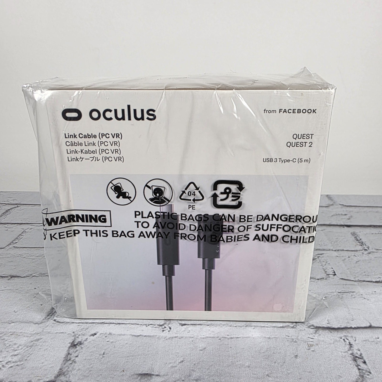 Oculus Quest / Quest 2 Link Cable PC VR USB 3 Type-C New