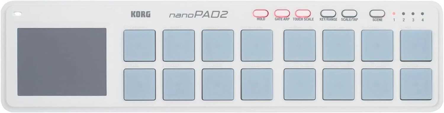KORG classic USB MIDI controller NANOPAD2 WH White Velocity compatible 16 -
