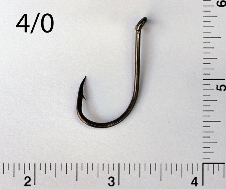 PACK OF 25 Size 4/0 TACKLEWORKS Octopus J Fishing Hooks 8299