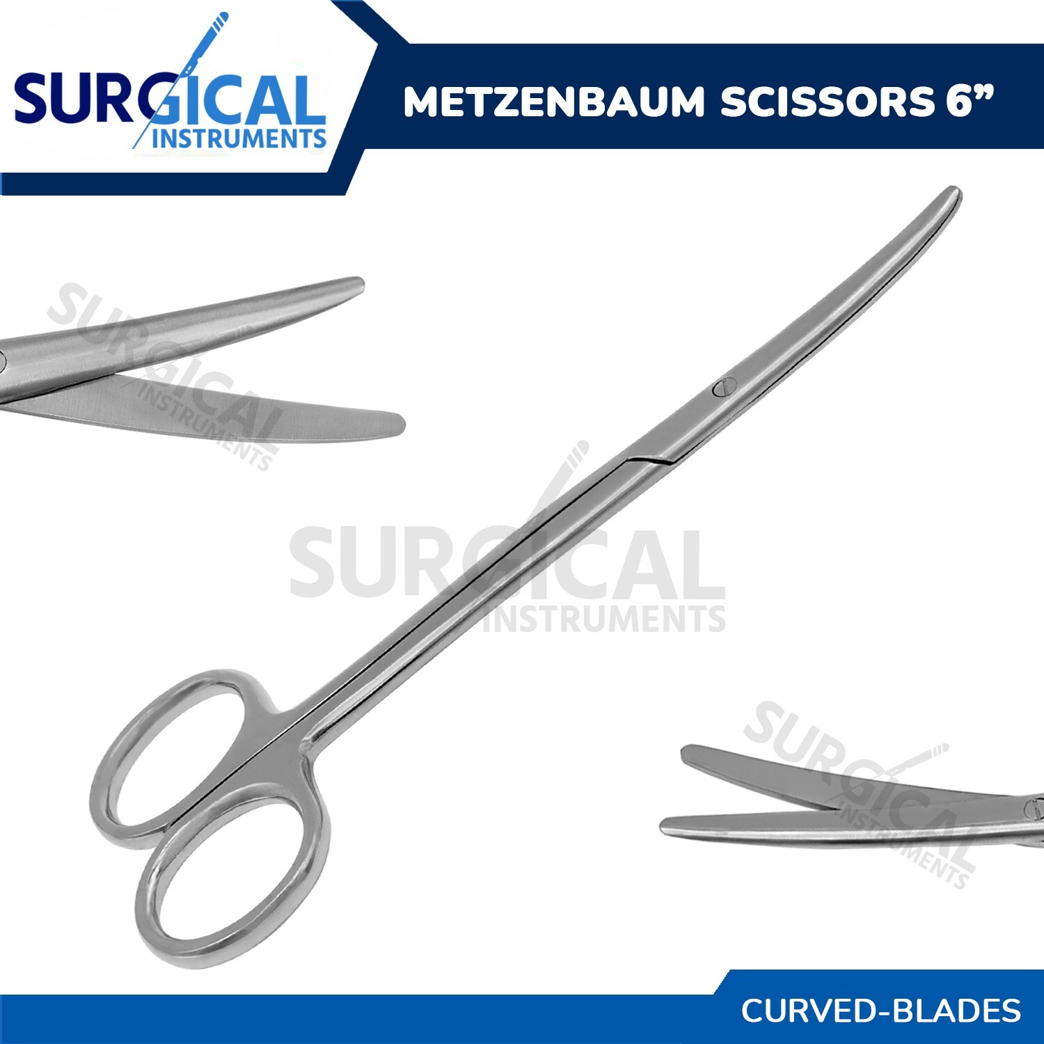 METZENBAUM Scissors 6" Curved Surgical Veterinary Instruments German Grade