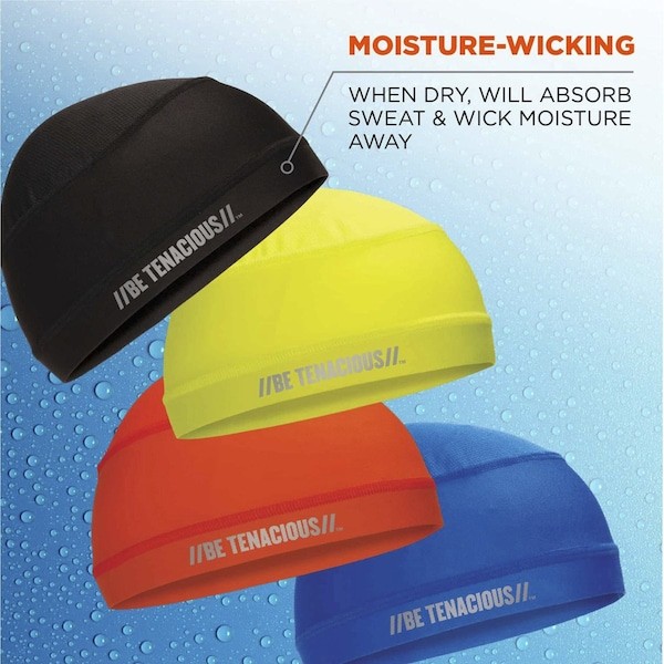 Ergodyne 6632 High Performance Cap, Blue, Universal Size