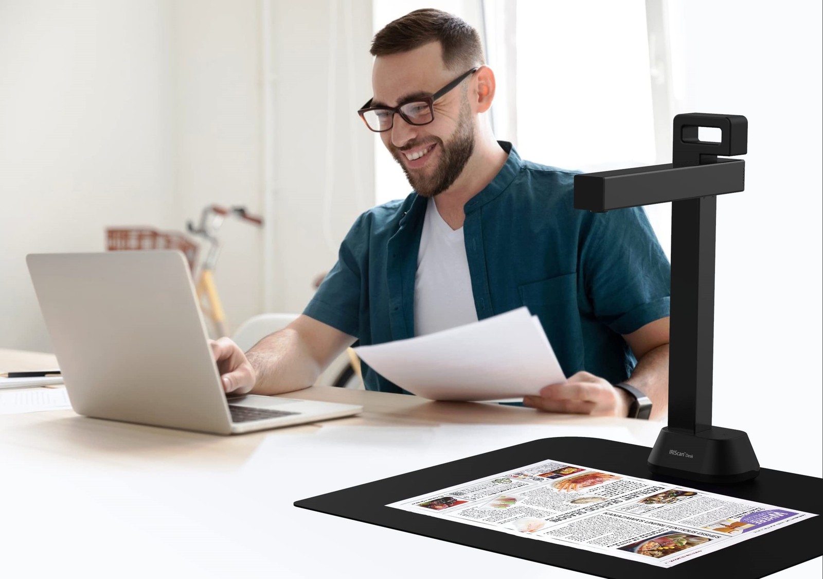 IRIScan Desk 6 A3 Pro-Professional Color Document Scanner 462006