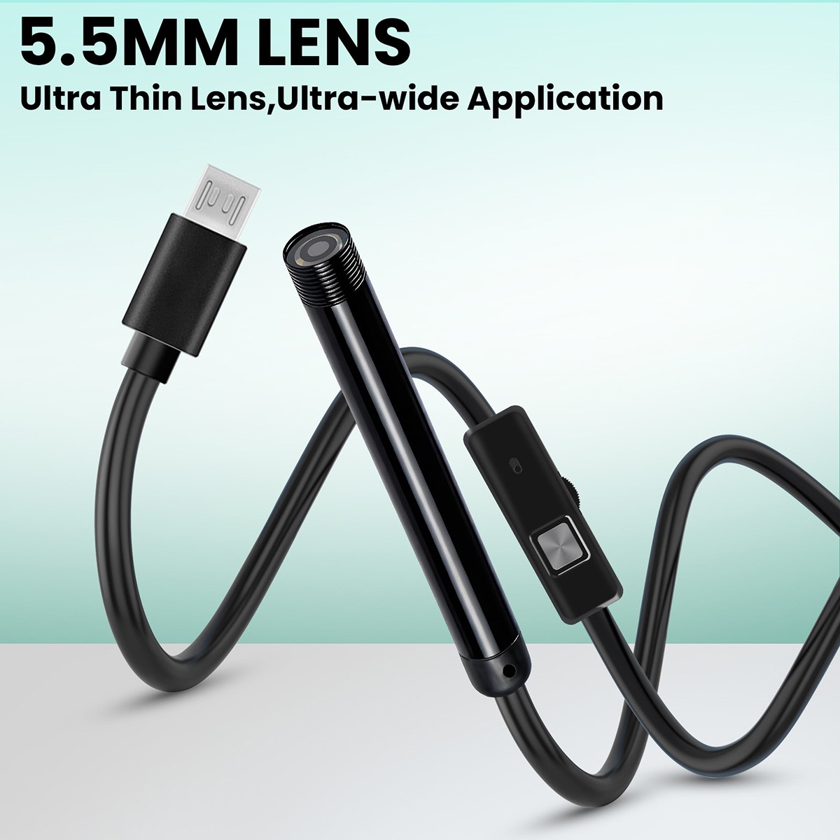 16.4ft/6.5ft Inspection Scope Camera For Android Cell Phone USB Type-C Endoscope