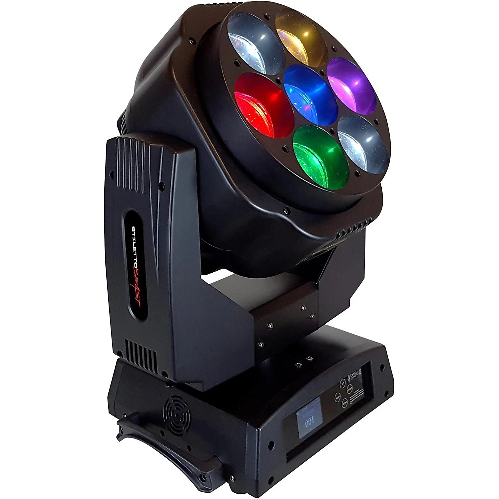Blizzard Stiletto Beast RGBW 7 x 60W LED Beam Wash Pixel MovingHead Light