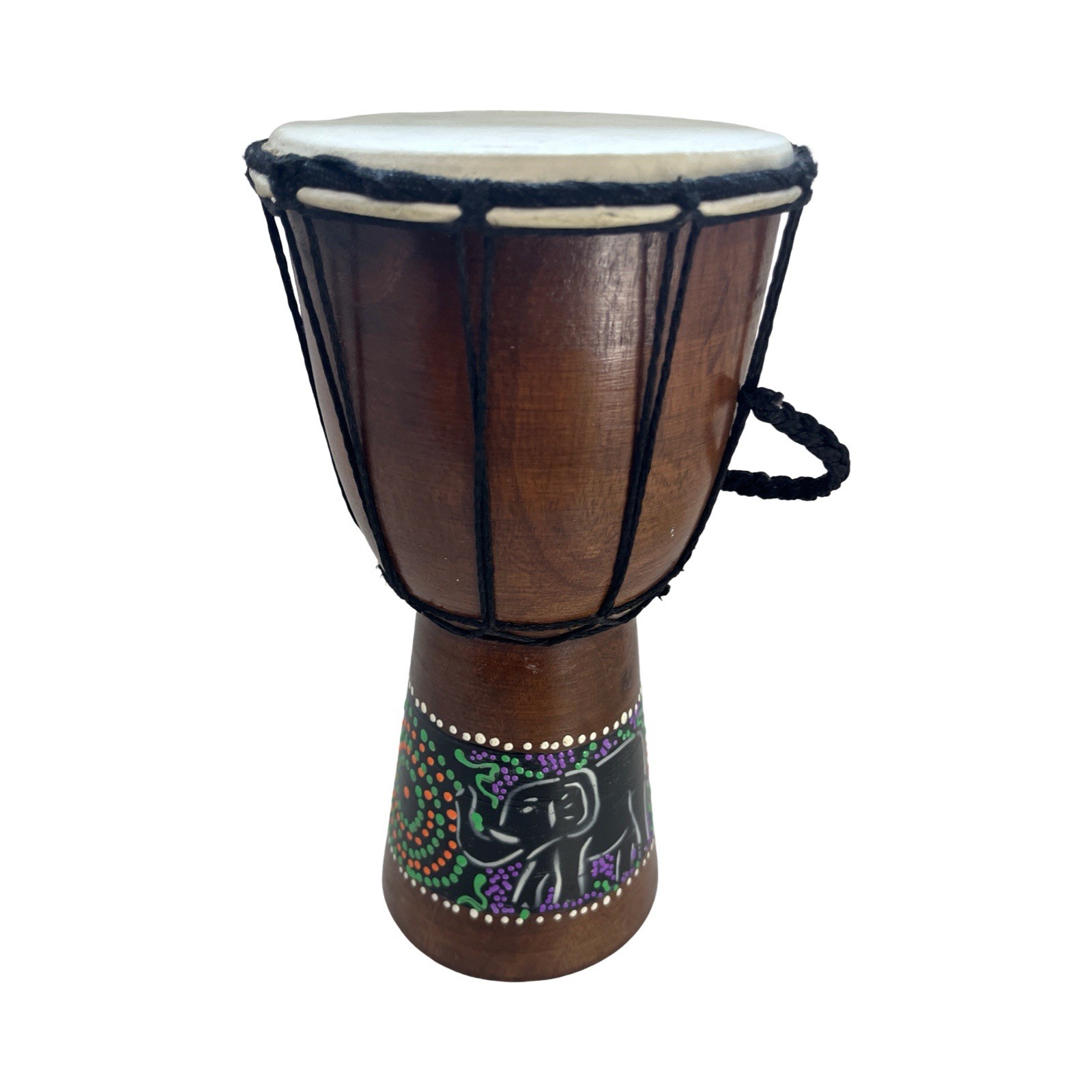 Decorative Bongo Drum 11.5in Tall