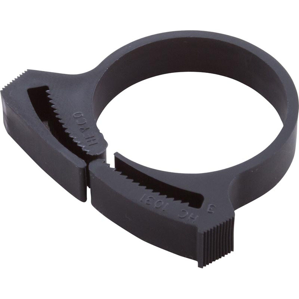 5 New Heyco HC 1031 1" Black  Plastic Tubing Clamps Free US Shipping