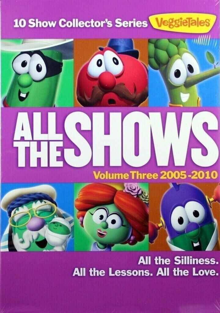 VeggieTales: All The Shows Volume 3 DVD SET (2005-2010) **NEW/SEALED** FREE SHIP