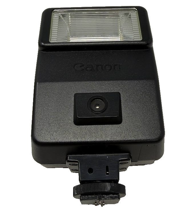 Vintage Canon Speedlite  155A Shoe Mount External Camera Flash