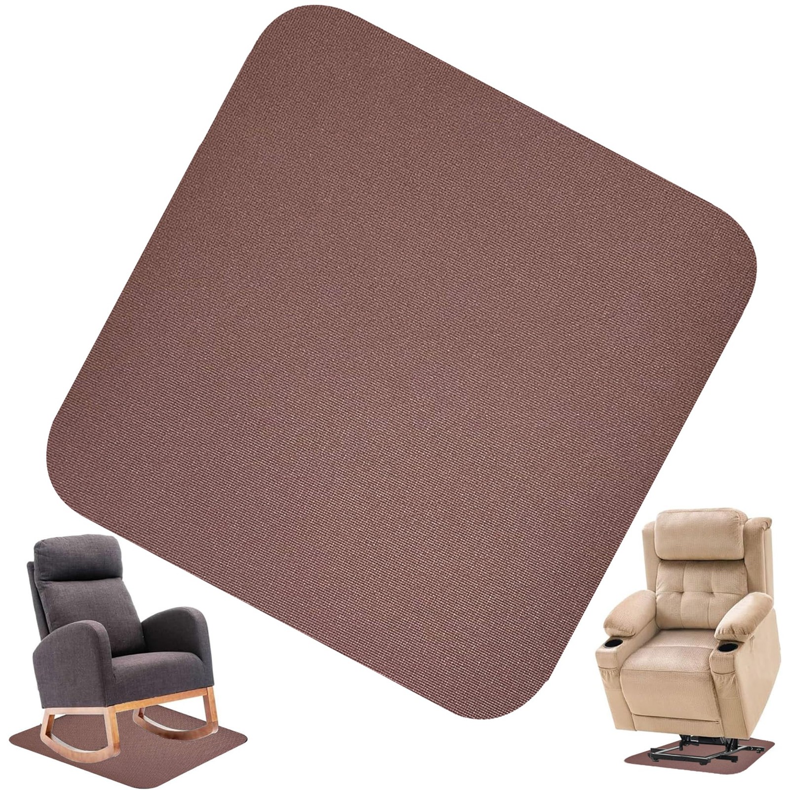 Recliner Pads for Hardwood Floors, Under Recliner Mat Floor Protectors Furnit...