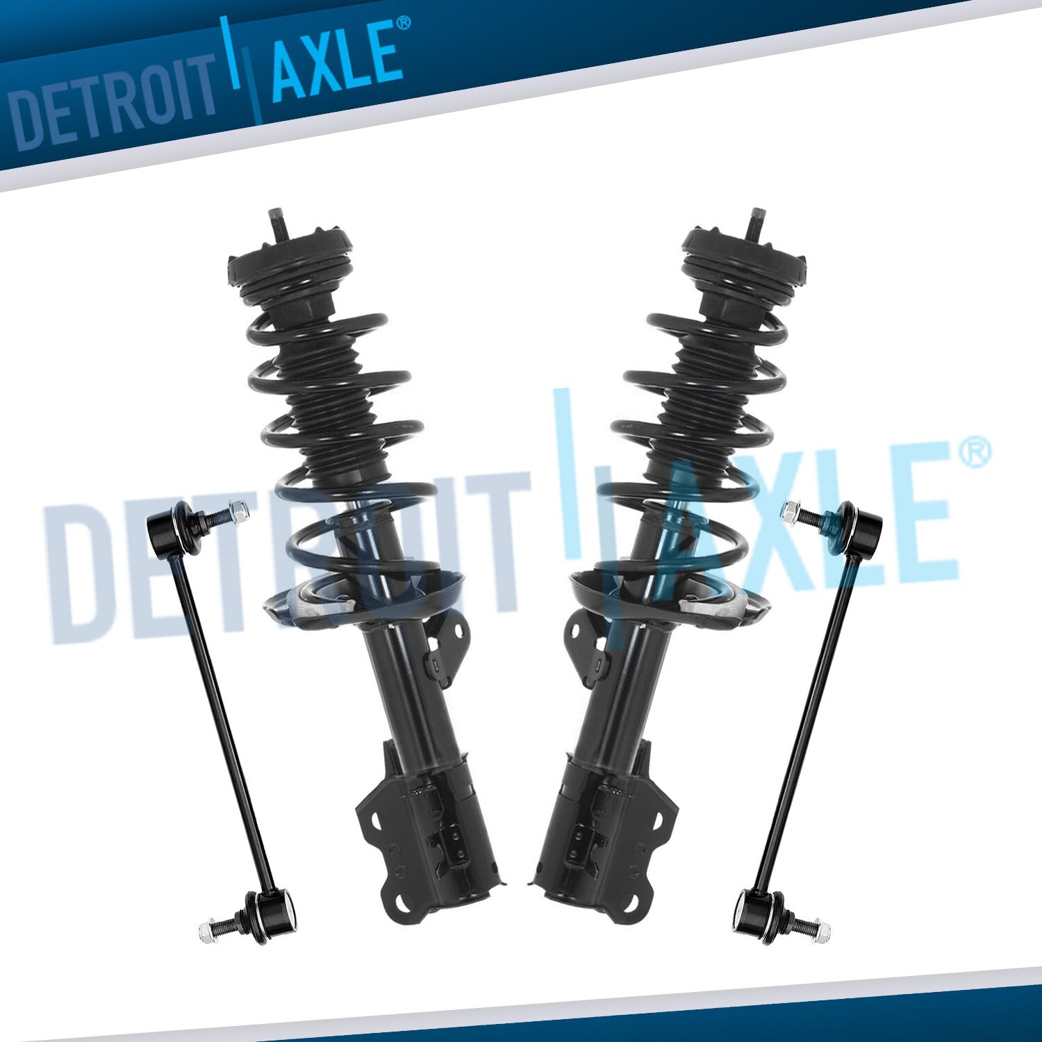 AWD Front Spring Struts Sway Bars Kit for 2013-2022 Buick Encore Chevrolet Trax