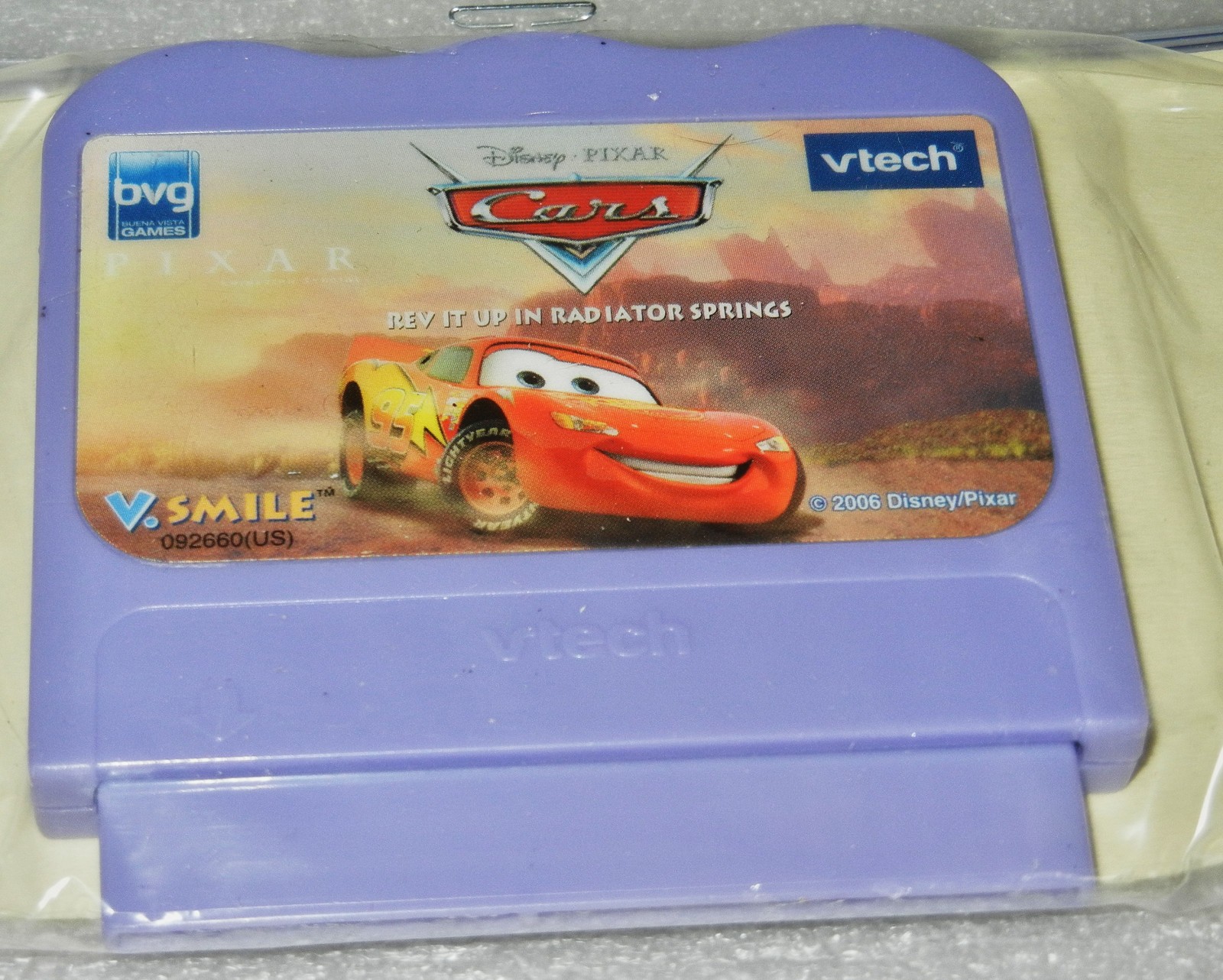 2005 VTech V.Smile Cars: Rev it up in Radiator Springs + Link to 40+ More Titles
