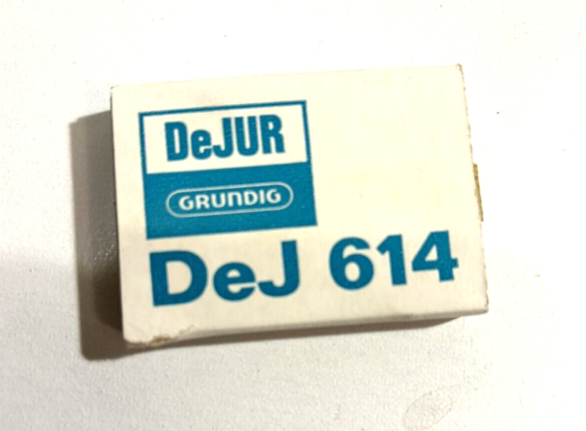 One DeJUR GRUNDIG DeJ 614 Microcassette Tape in Sleeve Made in Germany NOS Olson