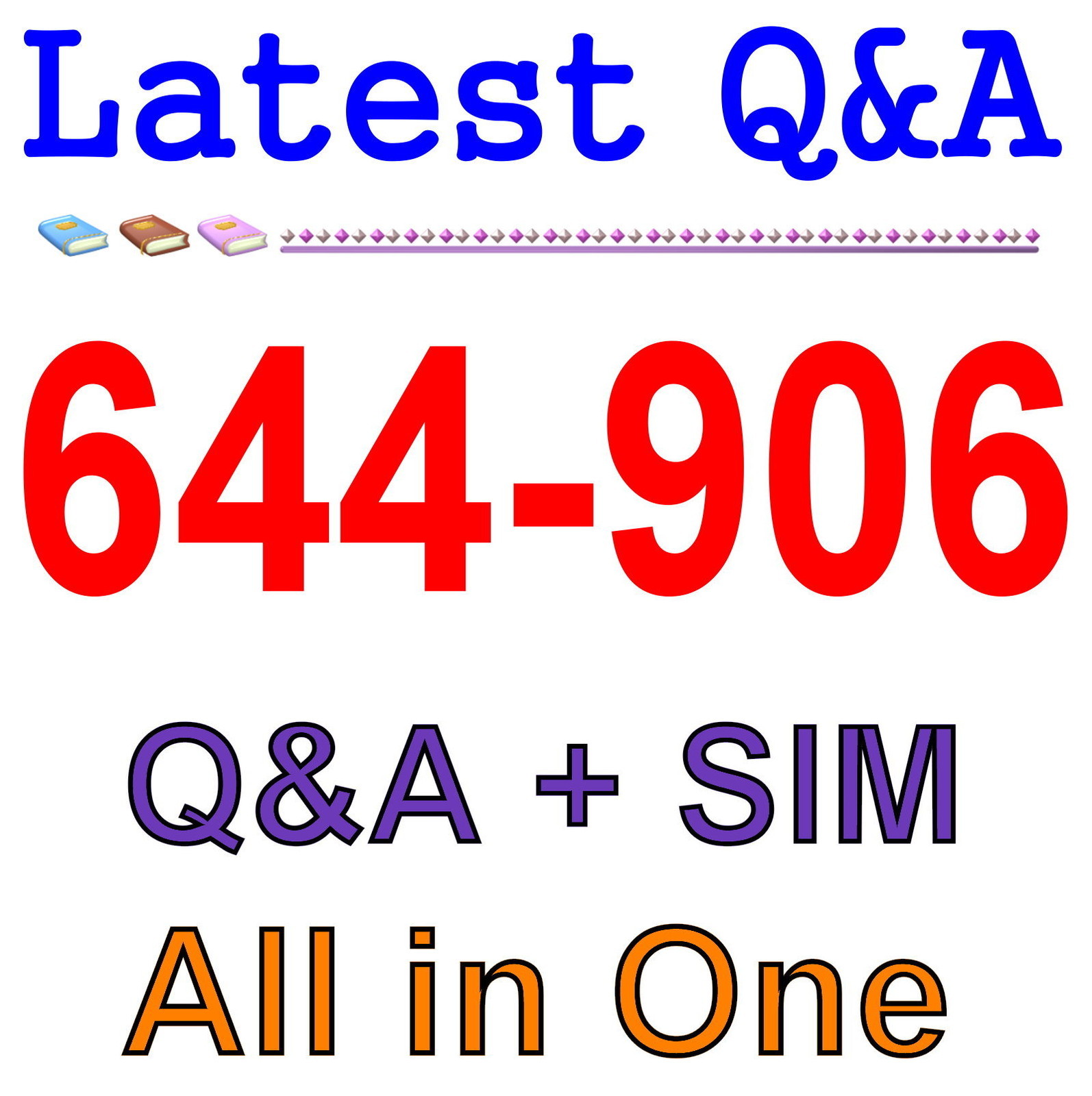 Cisco Best Practice Material For 644-906 Exam Q&A+SIM