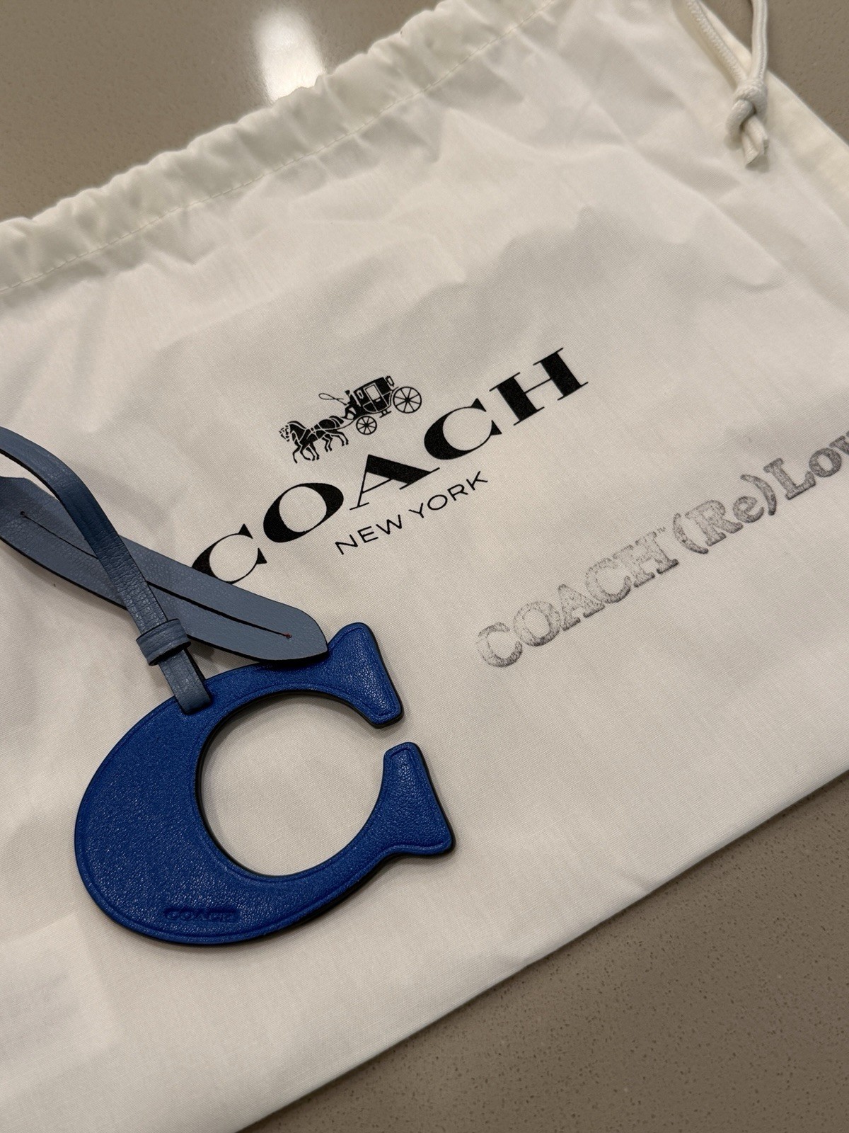 Coach Remade Signature C Bag Charm