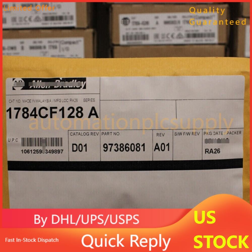 1784-CF128 ControlLogix CompactFlash Card Brand New AB Original Sealed 1784CF128