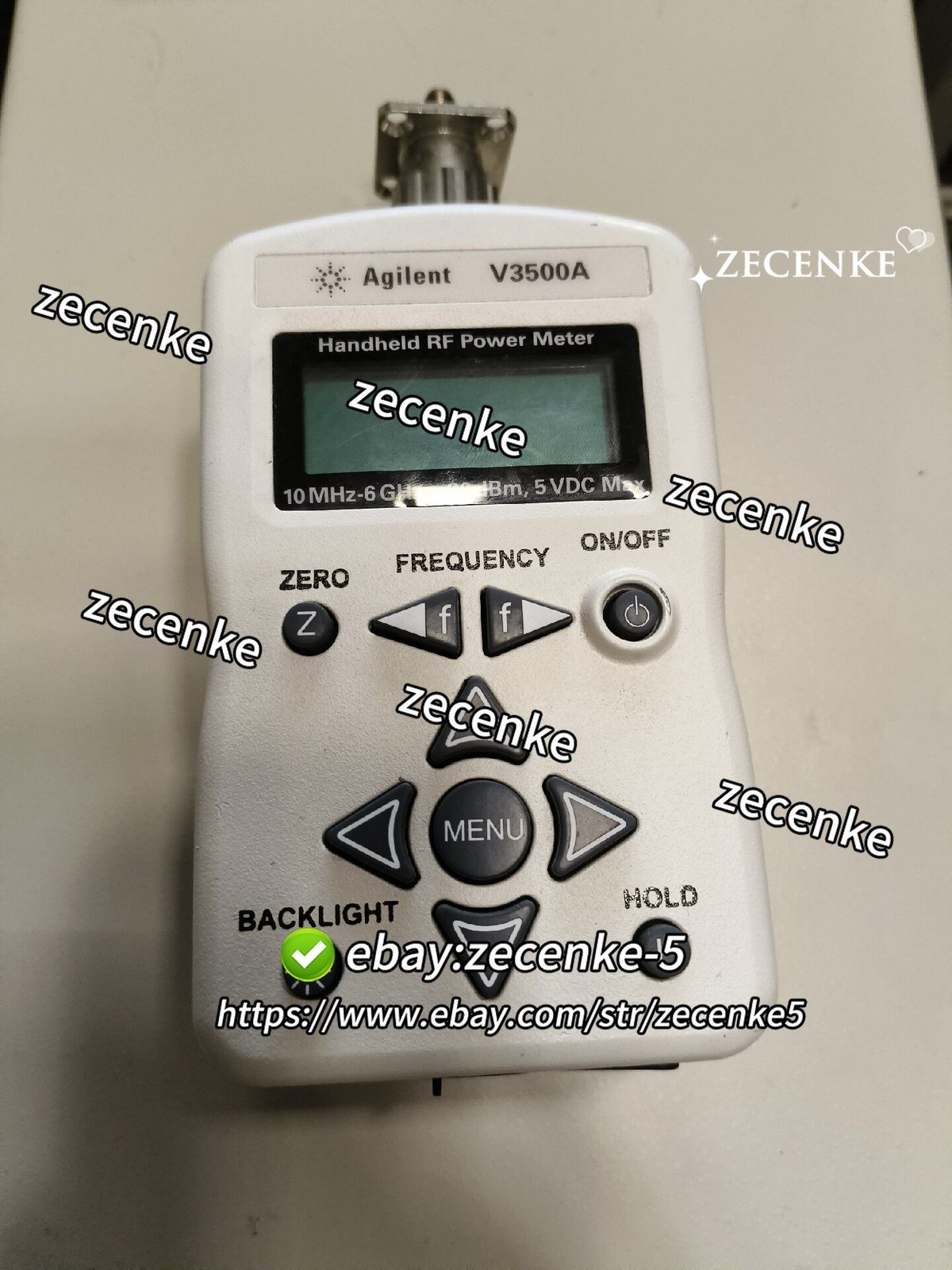 KEYSIGHT agilent V3500A 10MHZ-6GHZHANDHELD RF POWER METER