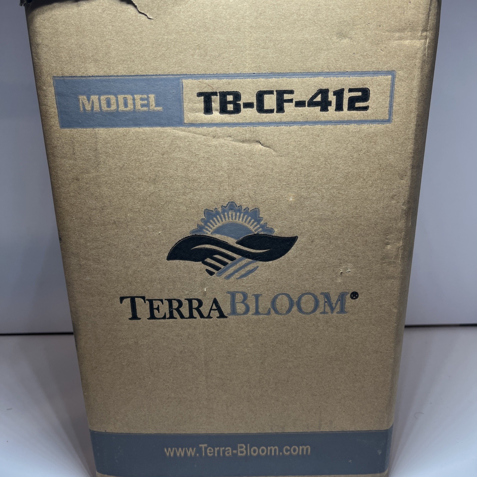 TerraBloom 8”-10” Air Purification Filter tv-cf-412, 4” connection, new in box