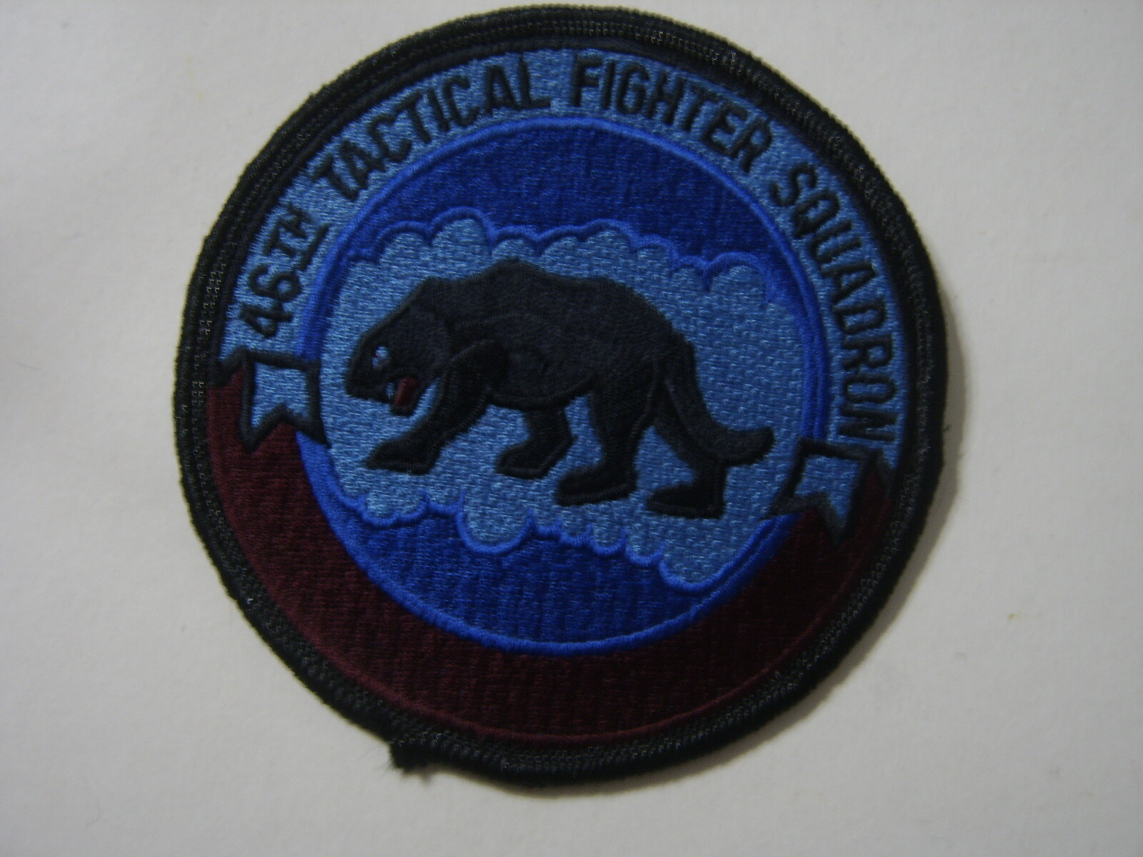 46th TACTICAL FIGHTER TRAINING SQUADRON PATCH FULL COLOR :KY22-6