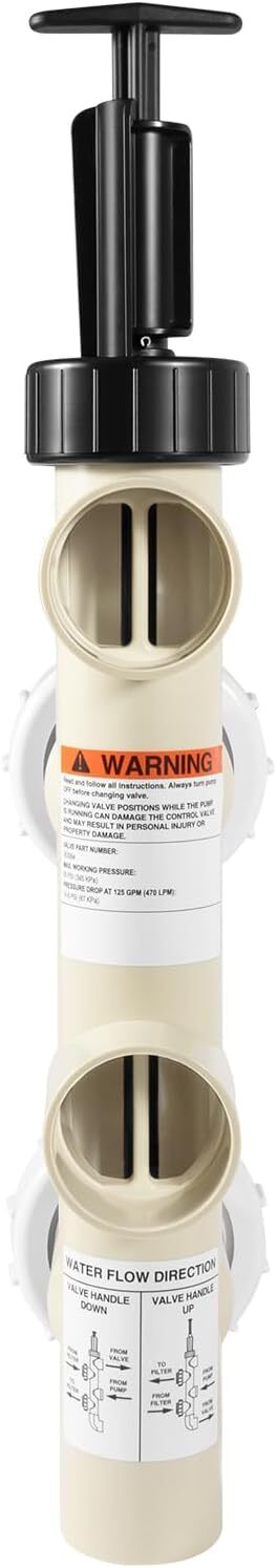 REPLACE FOR PENTAIR 263064 PVC PUSH PULL SLIDE VALVE