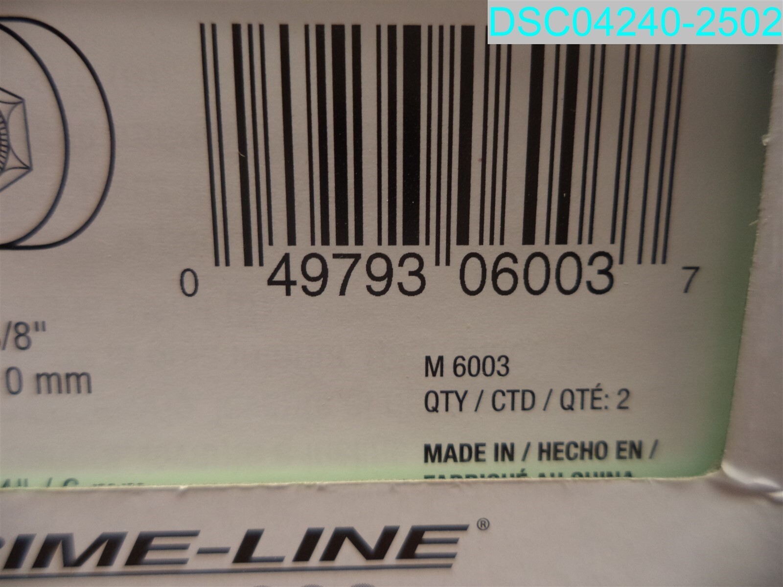 QTY=6: Prime-Line M 6003 Shower Door Roller 049793060037