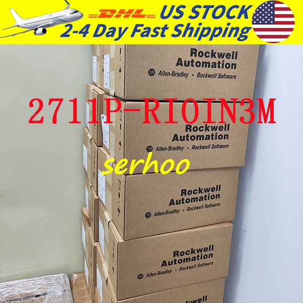 New 2711P-RIOIN3M Allen‑Bradley HMI Input IO Module Free Shipping