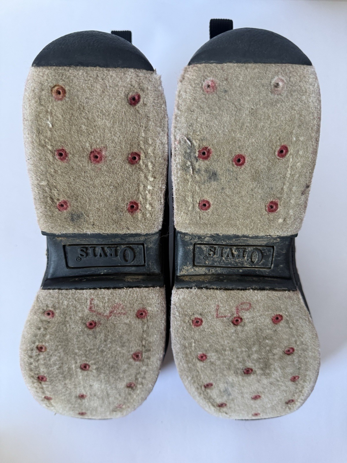 Orvis Wading Boots Mens Sz 11-11.5 Felt Bottom Fly Fishing Shoes Brown