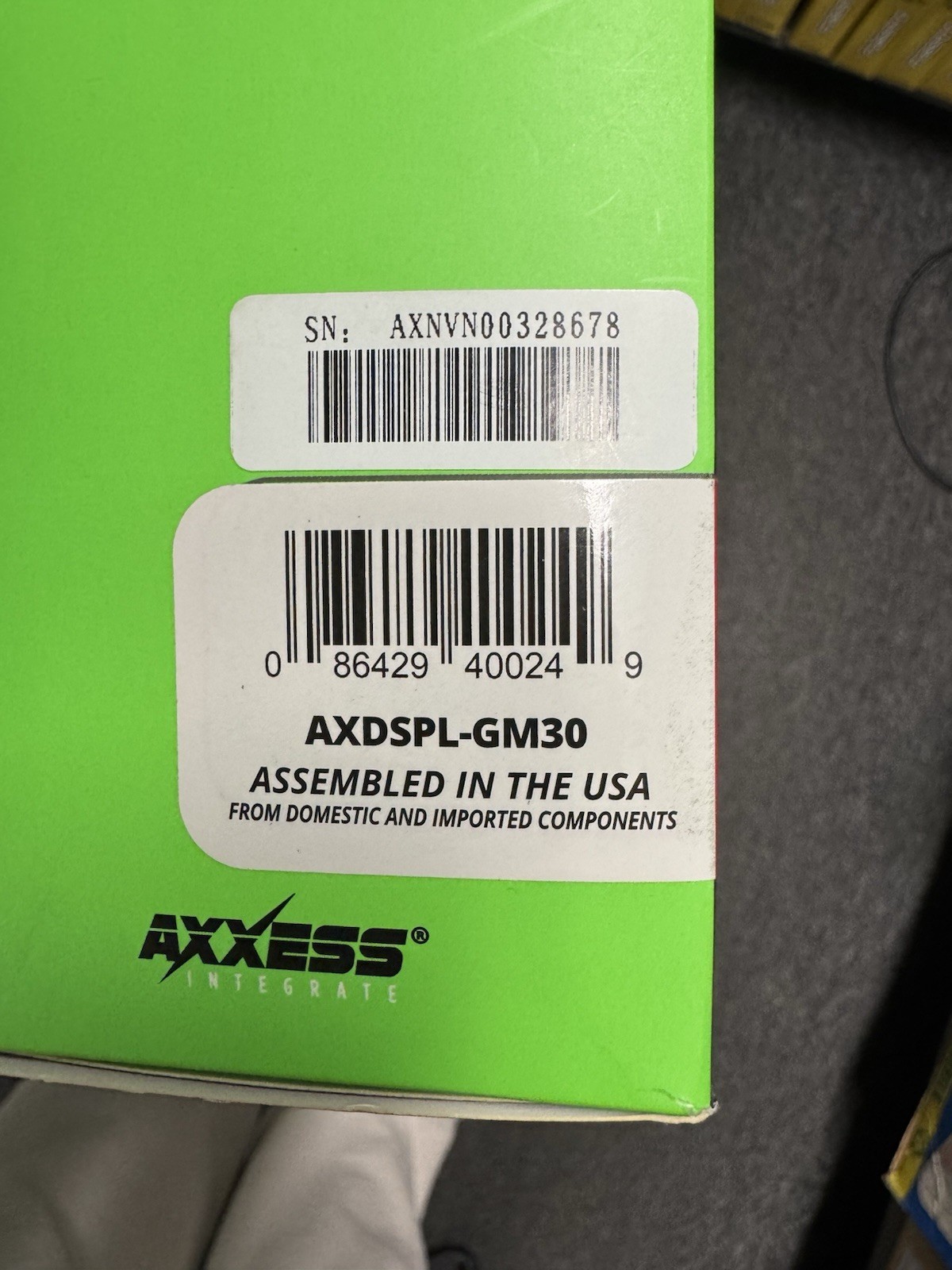 Axxess AXDSPL-GM30 Digital Signal Processor Signal Processor for General Motors