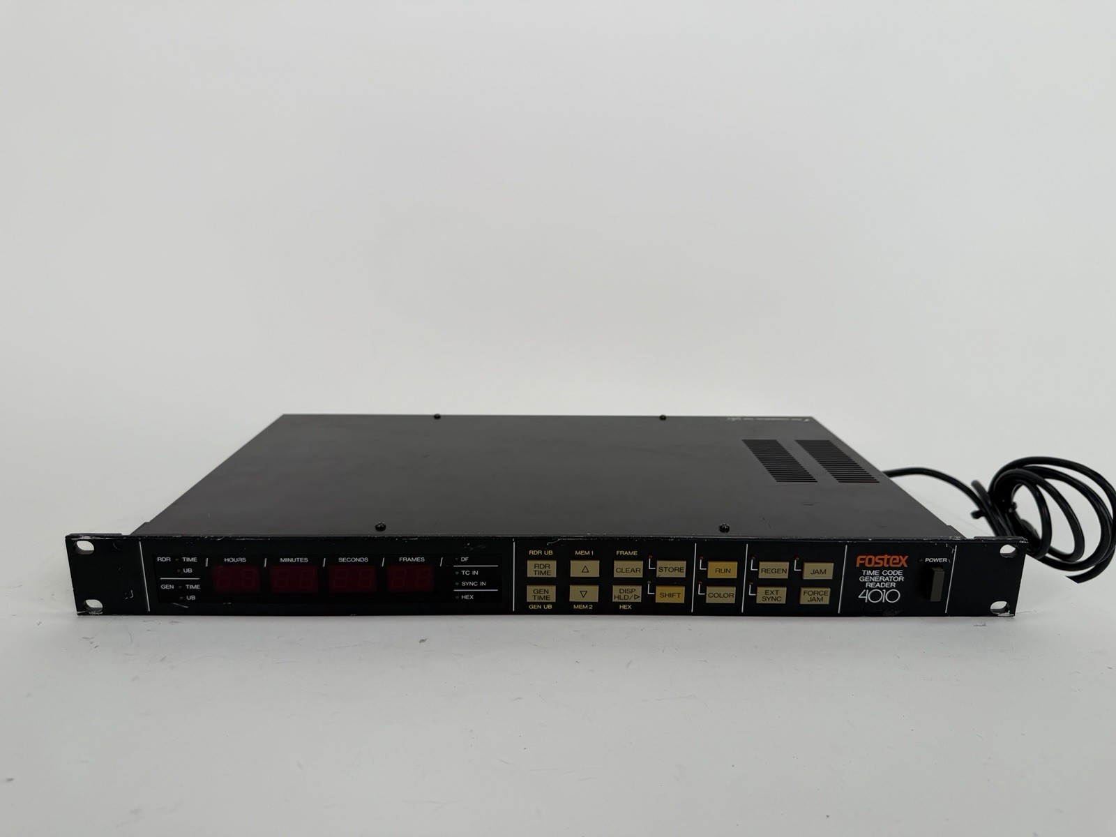 Fostex 4010 Sub System Time Code Generator / Reader