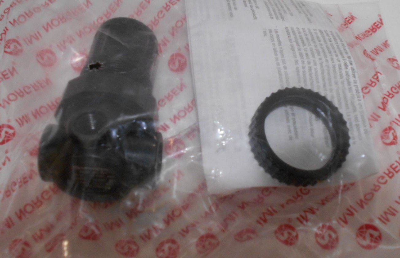 New Norgren Air Regulator Part No. R91W-2AS-023 1/4" Ports 150 Max In 28 Max Out