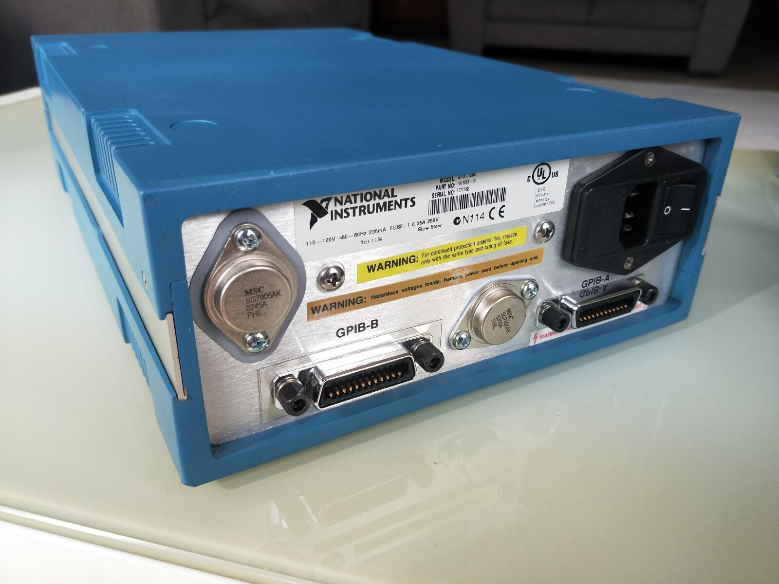 NATIONAL INSTRUMENTS GPIB-120A BUS EXPANDER / ISOLATOR