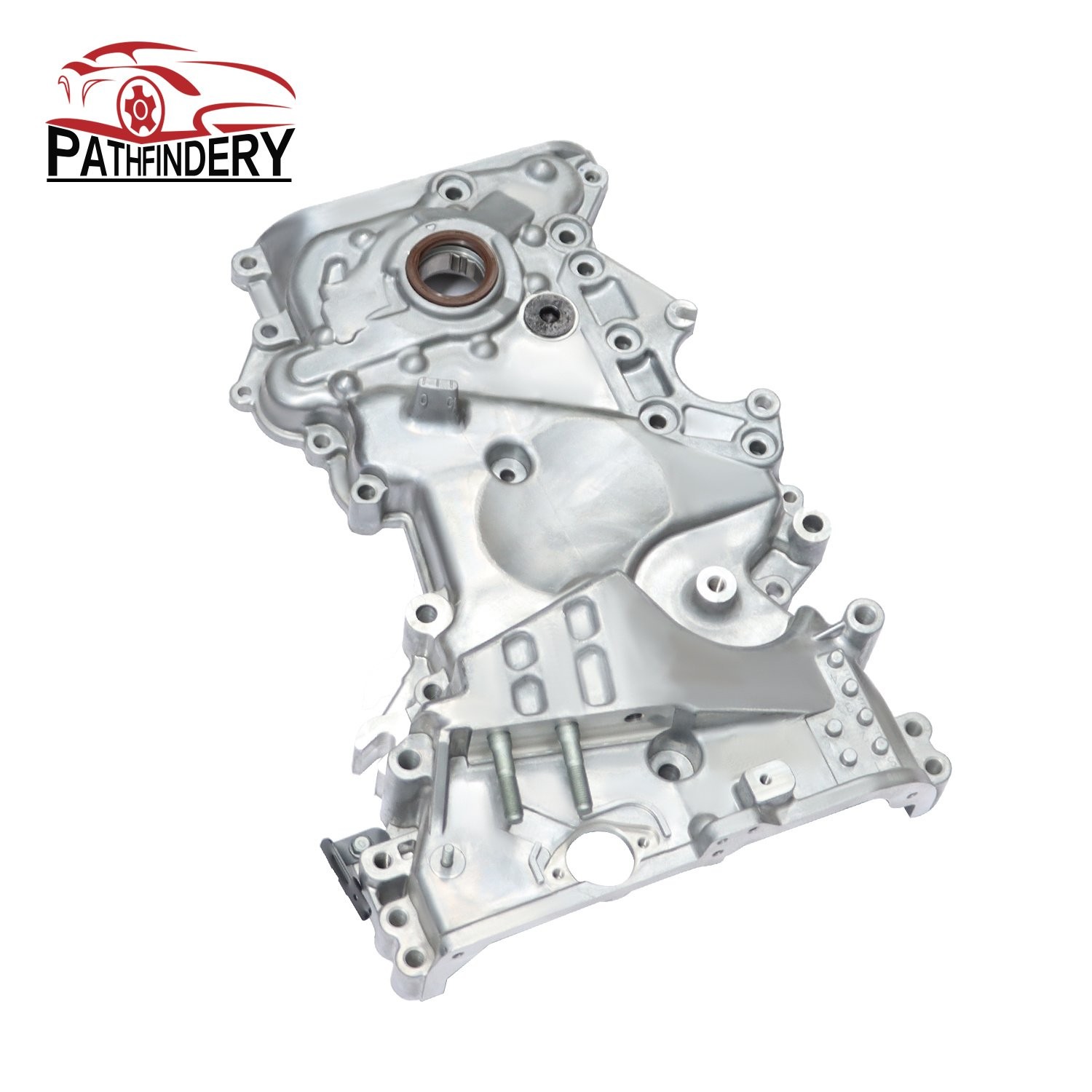21350-2E740 Engine Oil Pump Timing Chain Cover For 17-20 Hyundai Elantra 2.0L