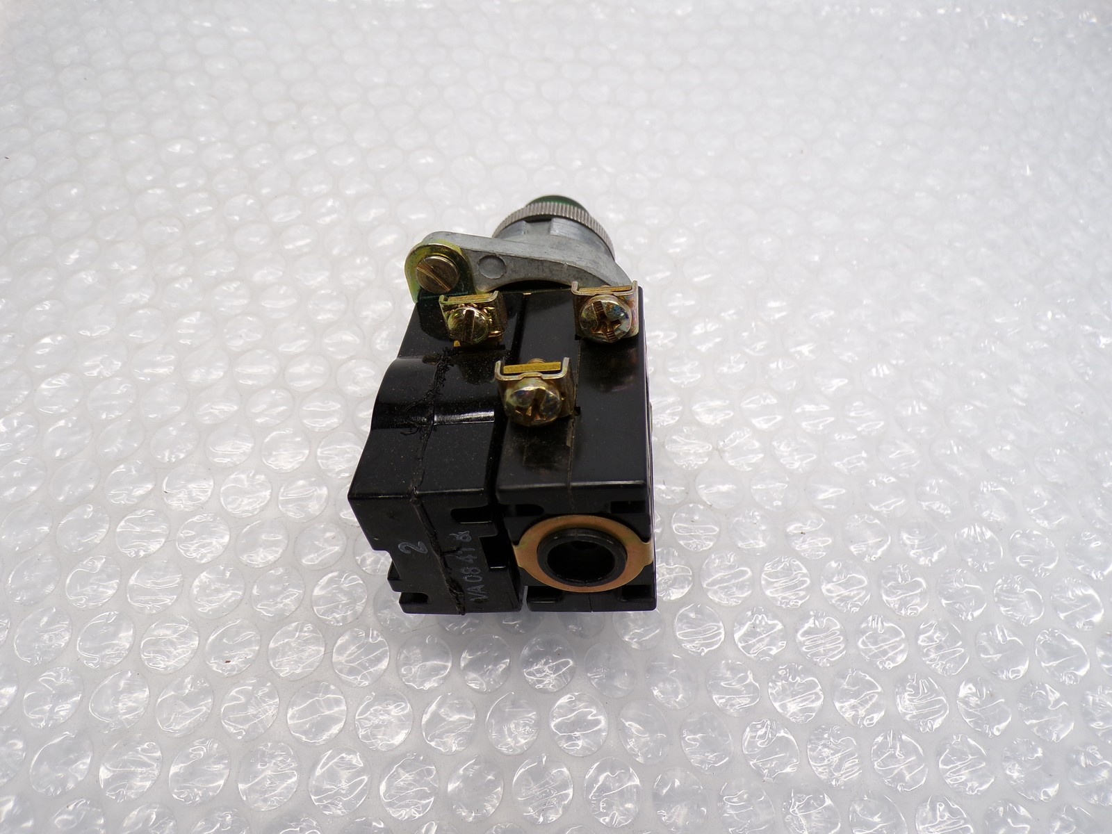 GENERAL ELECTRIC 55-650375 PUSHBUTTON GREEN NSNP