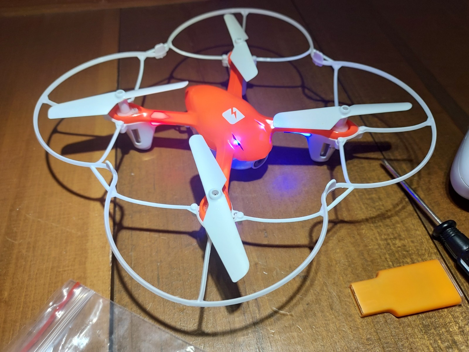 SKEYE Mini Drone by TRNDlabs- MicroSD, Replacement Blades, Flight Manual, New