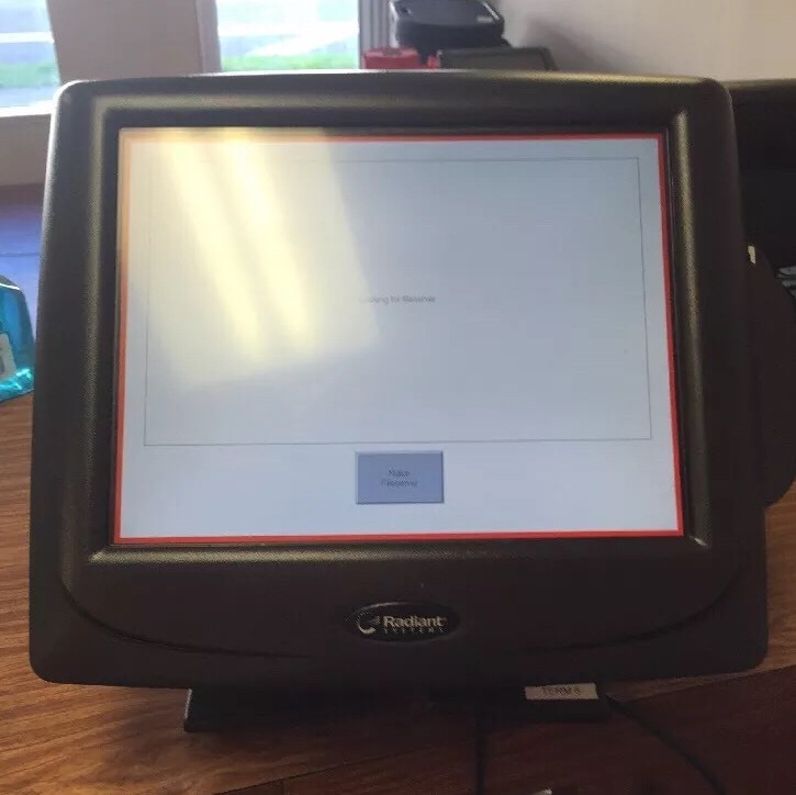 Radiant Systems P1520-0114 Pos Cash Terminal With Cć Slot