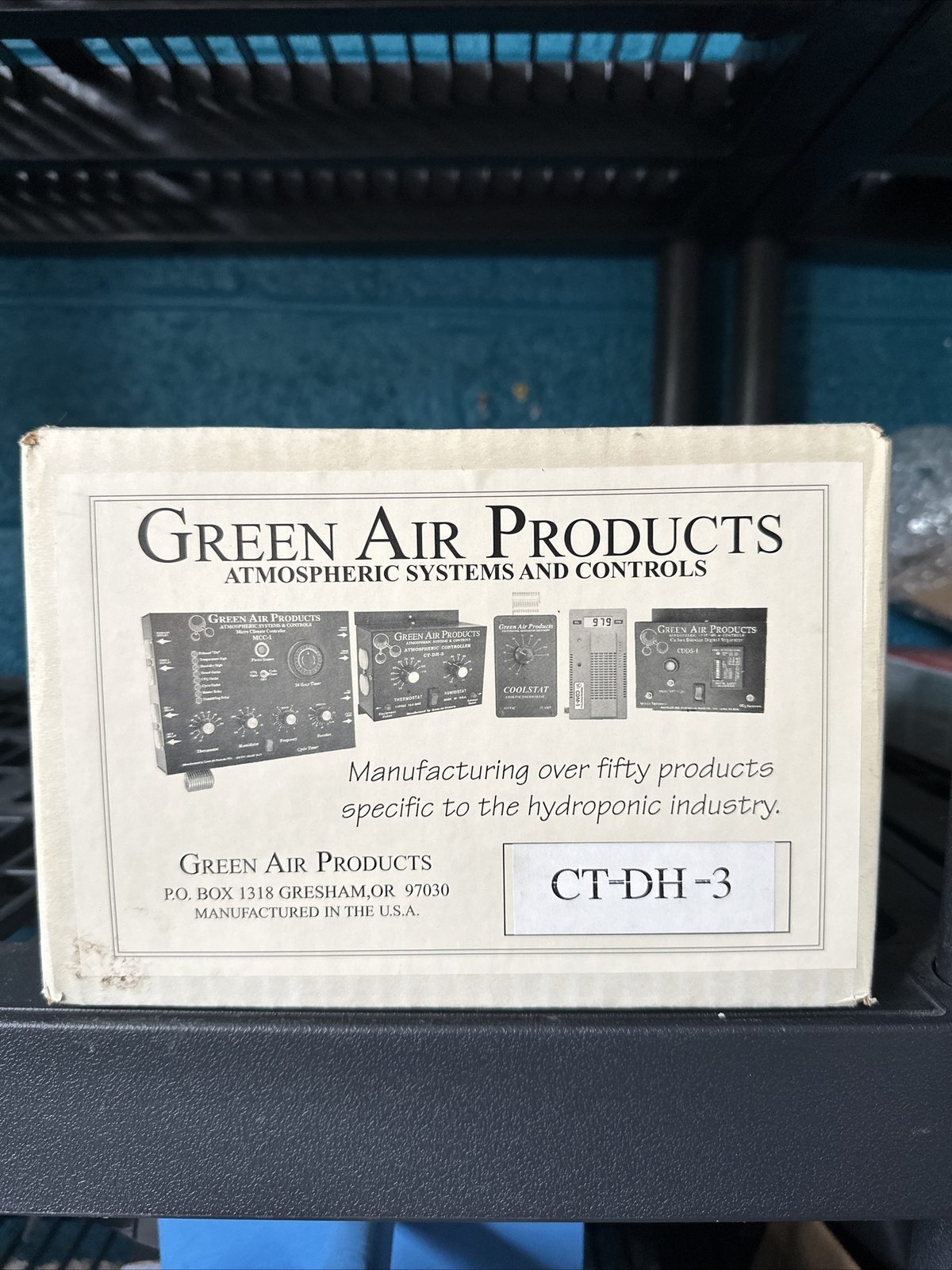 GREEN AIR PRODUCTS ATMOSPHERIC CONTROLLER CT-DH-3P