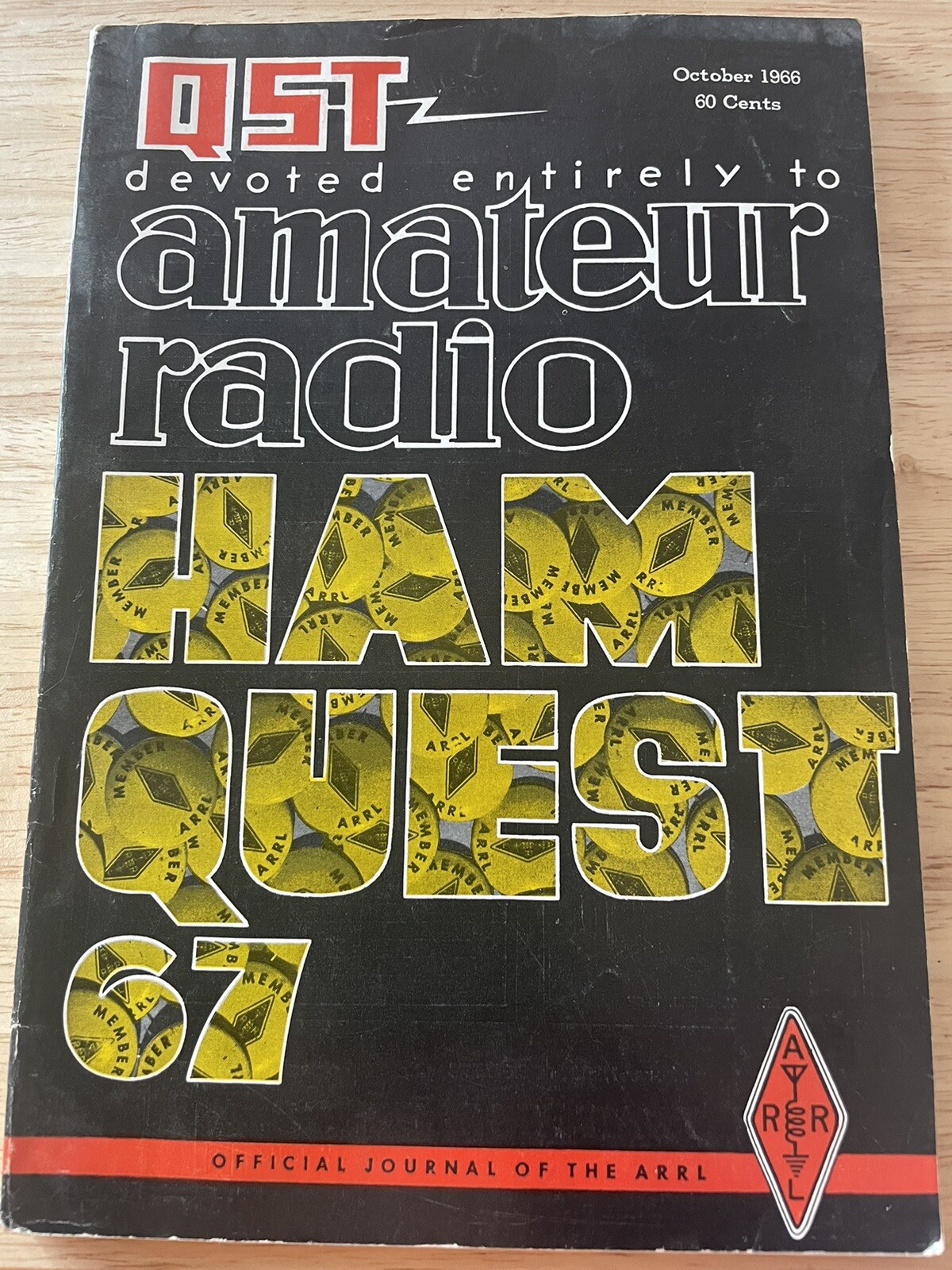 October 1966 Magazine Devoted Entirely To Amateur Radio Ham Quest 67