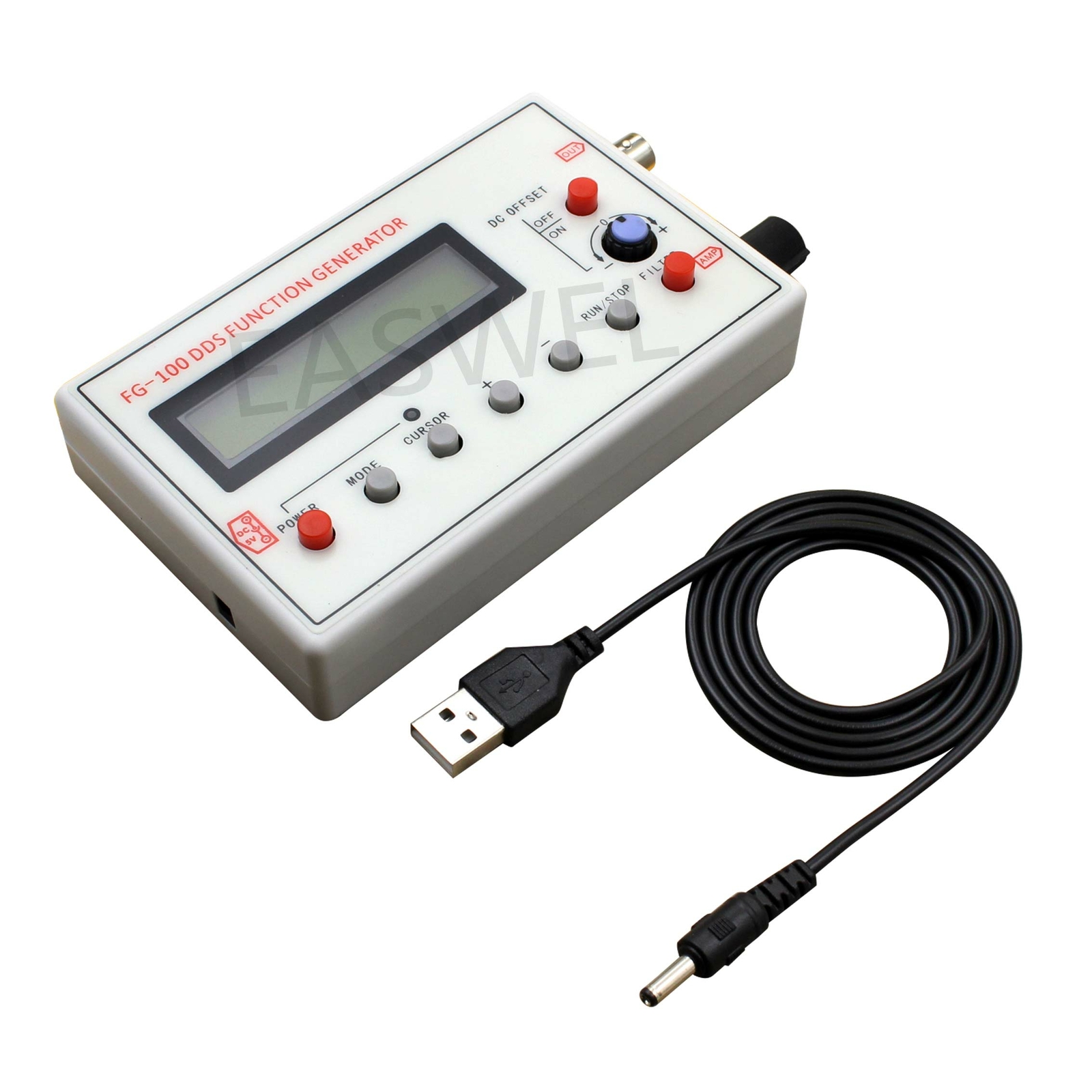 DDS Function Signal Generator Module 1HZ-500KHz Sine +Square Wave